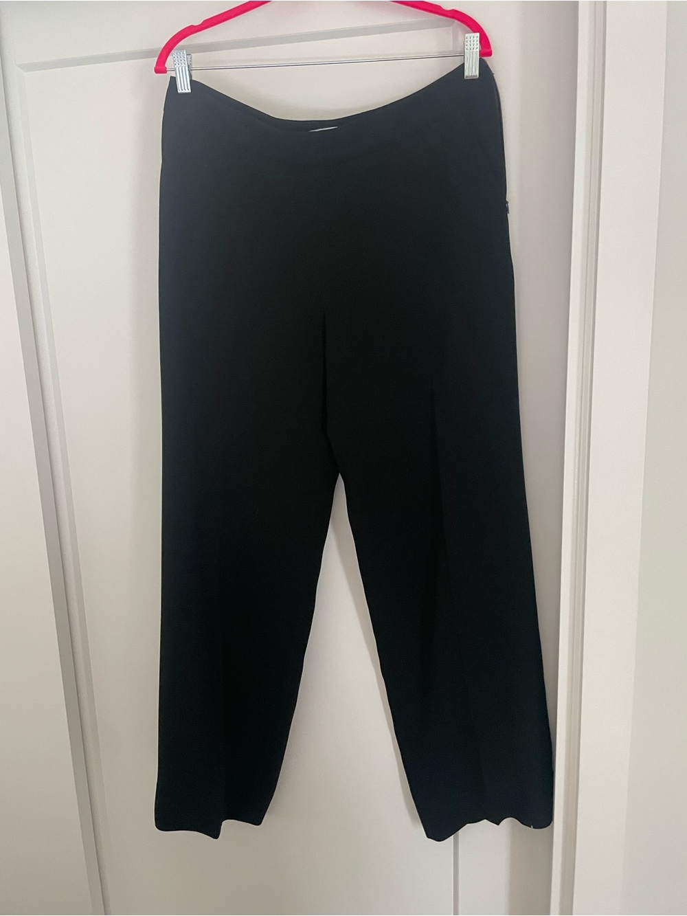 Max Mara Classic Black Wide-Leg Pants